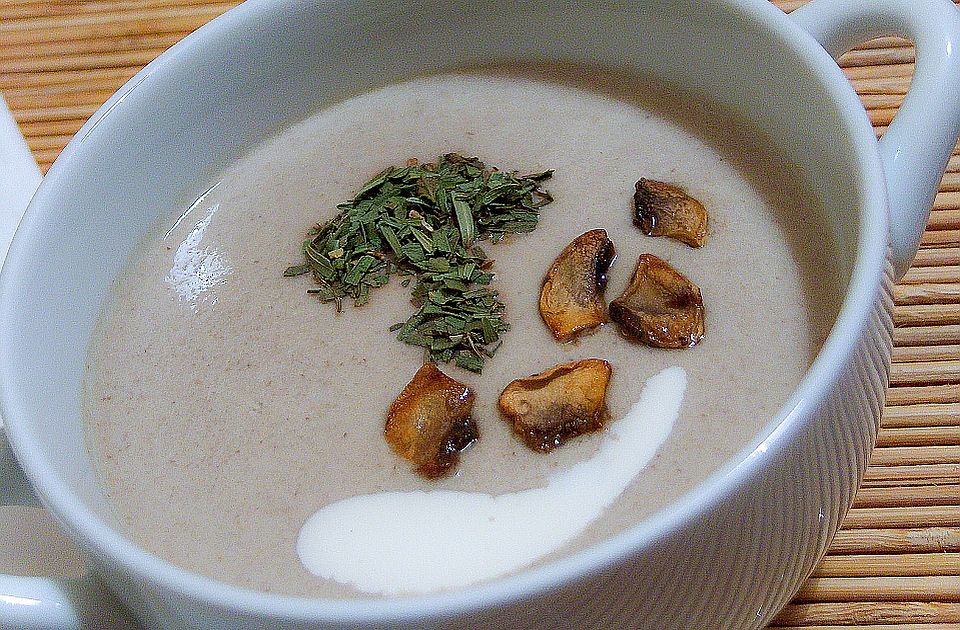 Krem supa od šampinjona: Ukusna i topla