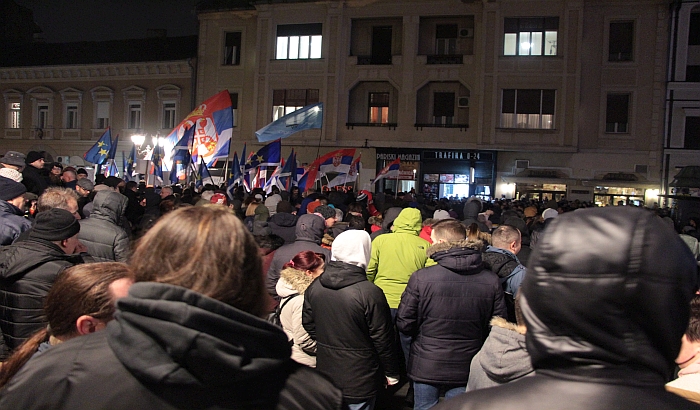 FOTO, VIDEO: Održan četvrti protest 