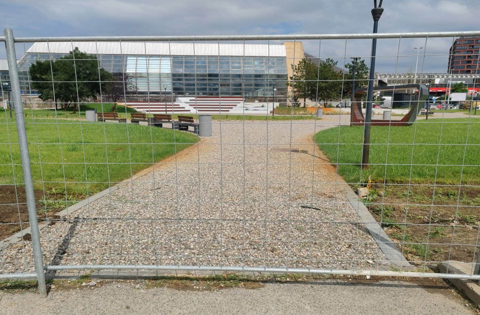 Park kod Spensa: Radovi nešto jeftiniji, otvaranje krajem meseca