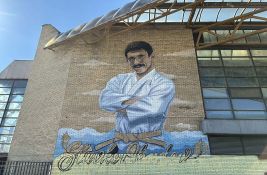 FOTO, VIDEO: Oslikava se veliki mural posvećen Slavku Obadovu na Spensu