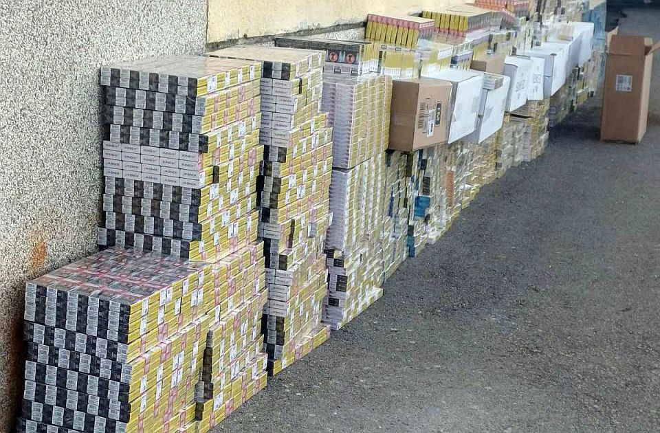 Tutinac uhapšen zbog nelegalne prodaje cigareta vrednih 3,5 miliona dinara