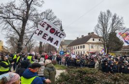 Danas protest u Rumi: 