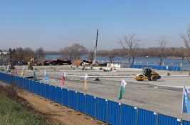 FOTO, VIDEO: Pripreme za gradnju novog novosadskog mosta koji još nije ni isprojektovan