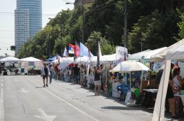 Sedmi dan protesta i blokade ispred Vlade Srbije: 