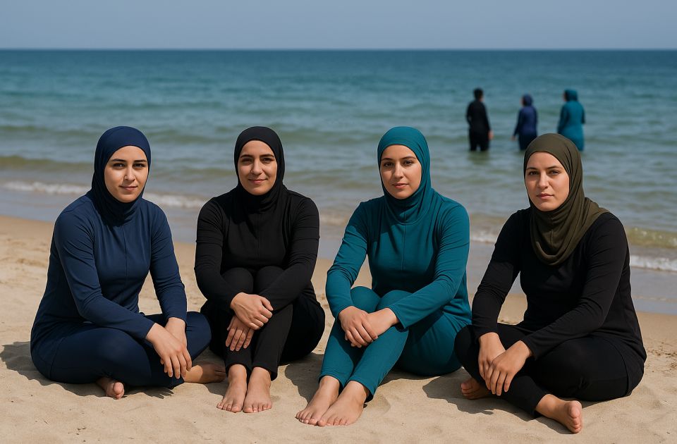Na plažama u Siriji obavezan "burkini", na hotelskim bazenima može i bikini Na plažama u Siriji obavezan "burkini", na hotelskim bazenima može i bikini