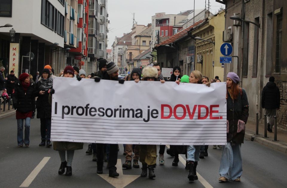 Blokada, govori i odavanje pošte: Danas u Beogradu protest 