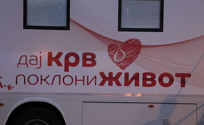 Prikupljanje krvi od ponedeljka širom Vojvodine