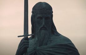 Oskrnavljen spomenik Stefanu Nemanji, traga se za počiniocem