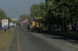 Počela sanacija kolovoza na Novom Beogradu koji su oštetila vojna vozila