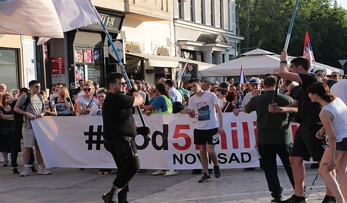 FOTO, VIDEO: Protest "Jedan od pet miliona" neće stati