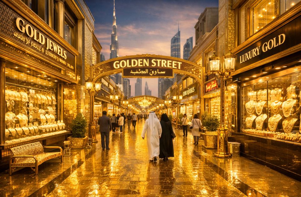 Dubai planira izgradnju ulice od pravog zlata