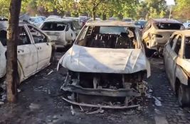 VIDEO: Deset automobila izgorelo na Novom Beogradu