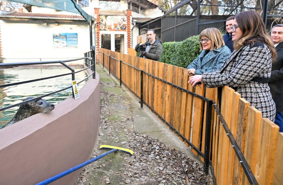 Maja Gojković u obilasku Zoo vrta na Paliću: Nakon navoda o pomoru životinja 