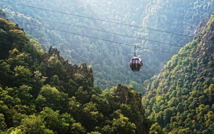 FOTO: Prva međunarodna žičara - od Rusije do Kine za 7,5 minuta