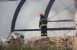 Veliki požar na deponiji kod Užica: Danima gori, tokom noći se proširio