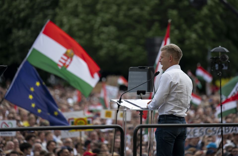 Protest opozicije u Mađarskoj: 