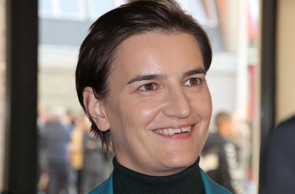 Brnabić predložena za Vidovdansku nagradu 