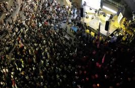MUP: Na protestu u Valjevu bilo 3.500 ljudi, privedeno 11 osoba zbog oružja i ličnih karata 