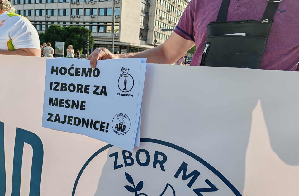 Zborovi građana najavili novu blokadu za ponedeljak: 