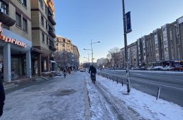 Led pravi probleme na ulicama Novog Sada