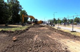 Počela izgradnja parkinga na Futoškom putu: Biće uređeno 69 parking mesta