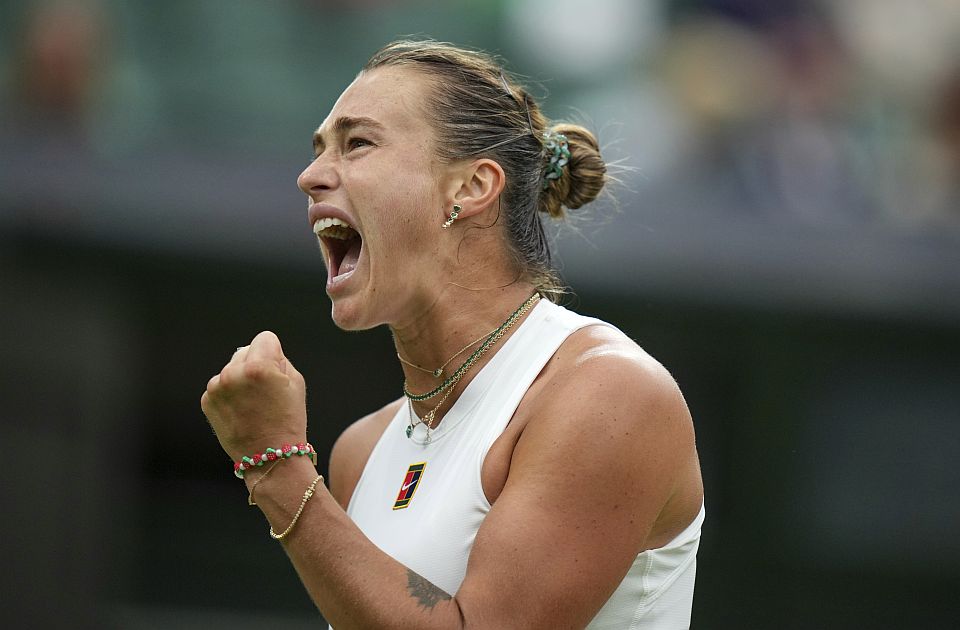Teniserka Sabalenka je glasnija od motorne testere