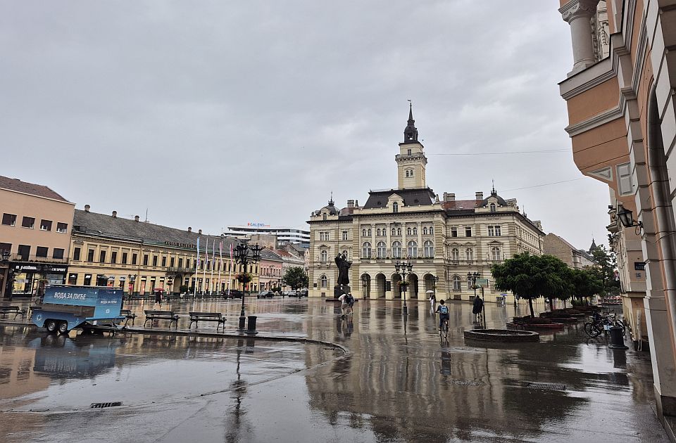 Zbog olujnog nevremena u Novom Sadu: Zasedao Gradski štab za vanredne situacije