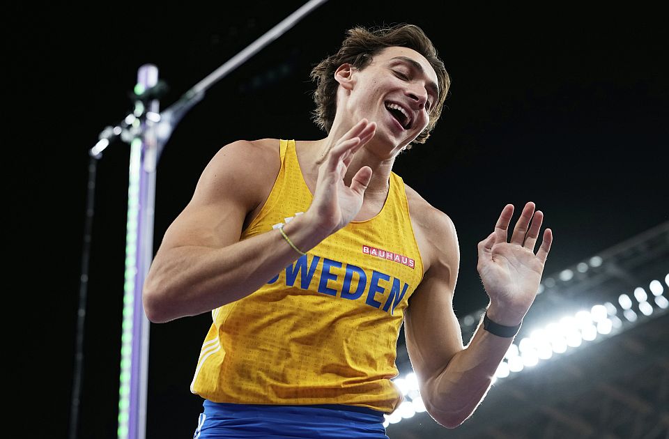 Duplantis novim svetskim rekordom odbranio zlato na SP