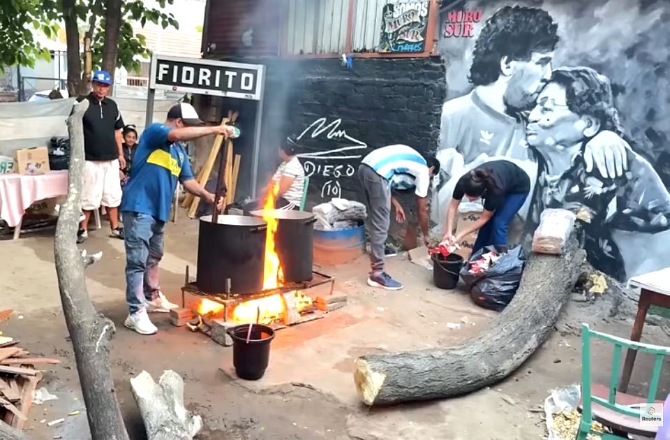 VIDEO: Maradonina rodna kuća pretvorena u narodnu kuhinju