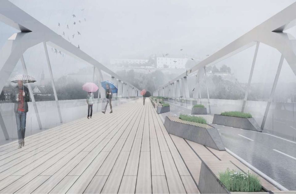 FOTO: Novi Sad korak bliže izgradnji pešačko-biciklističkog mosta, pogledajte šta će sve imati