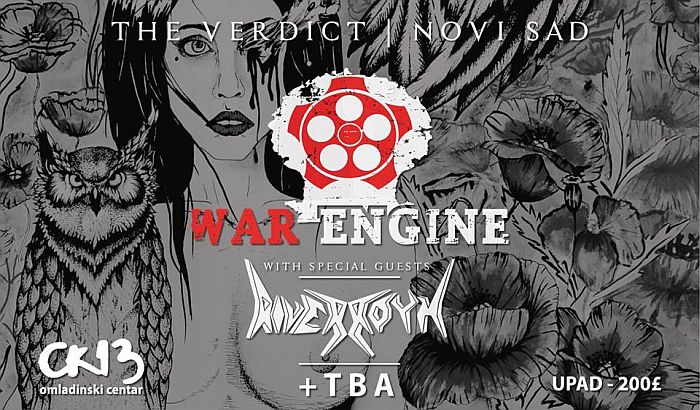 Promocija novog albuma benda War engine "The Verdict" 30. juna