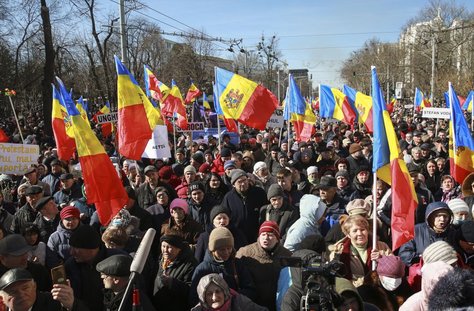 Moldavija i protesti: Demonstranti traže od vlade da plati račune za grejanje i struju, rok 24 časa
