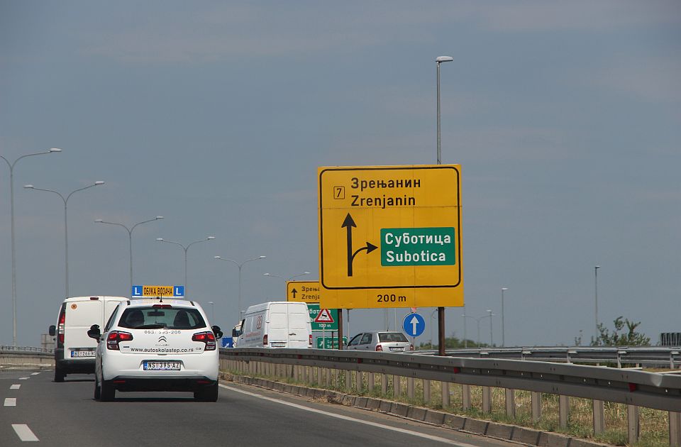 Izmenjen režim saobraćaja na deonici od petlje Novi Sad centar do petlje Novi Sad sever