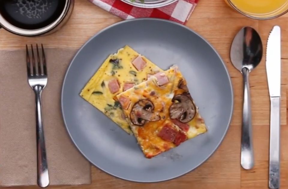 Kako da brzo i lako nahranite više osoba: Kajgana iz rerne