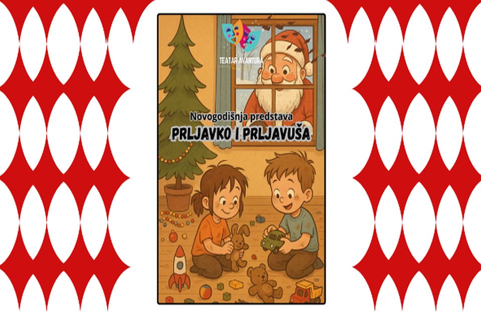 Novogodišnja predstava "Prljavko i Prljavuša" 27. decembra u Američkom kutku, u toku prijave