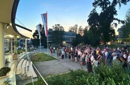 FOTO Protest u Bačkoj Palanci povodom dve godine od oluje: 17 minuta tišine i za poginulog dečaka