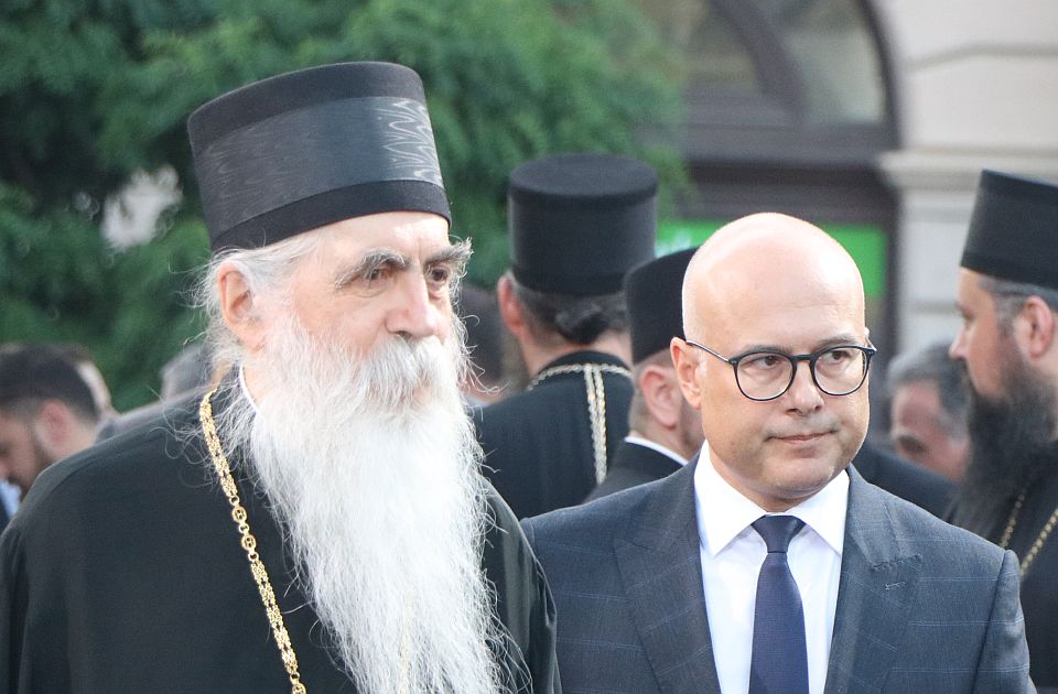 Stojkovski: Crkva kad Štranda plod zajedničke inicijative Miloša Vučevića i Irineja 