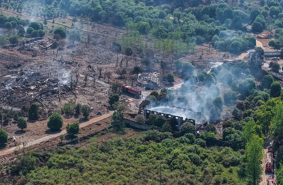 VIDEO: Najmanje 26 mrtvih i više od 60 povređenih u eksploziji u fabrici vatrometa u Kini