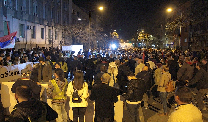 Savez za Srbiju najavio veliki narodni protest 13. aprila