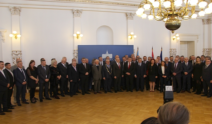 FOTO: Prijem za pobratimske delegacije povodom Dana grada