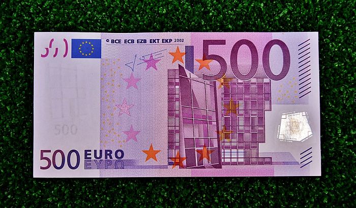 Prestalo štampanje apoena od 500 evra