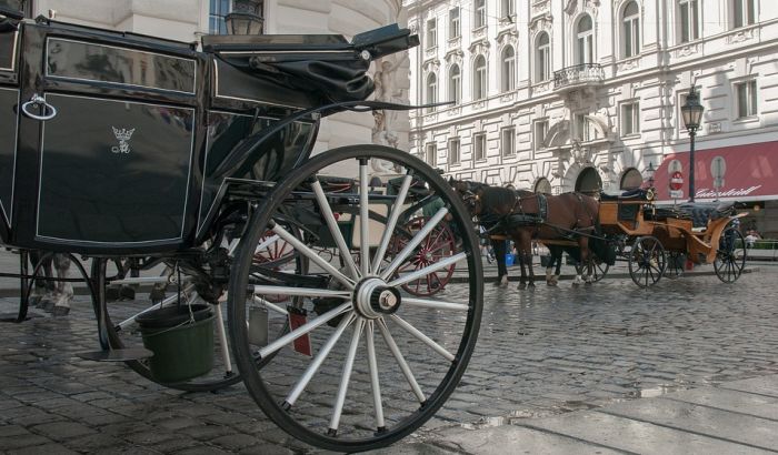 Plastične potkovice za konje u Beču