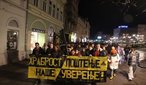 FOTO, VIDEO: Na protestnoj šetnji poručeno - Stop fašizmu!