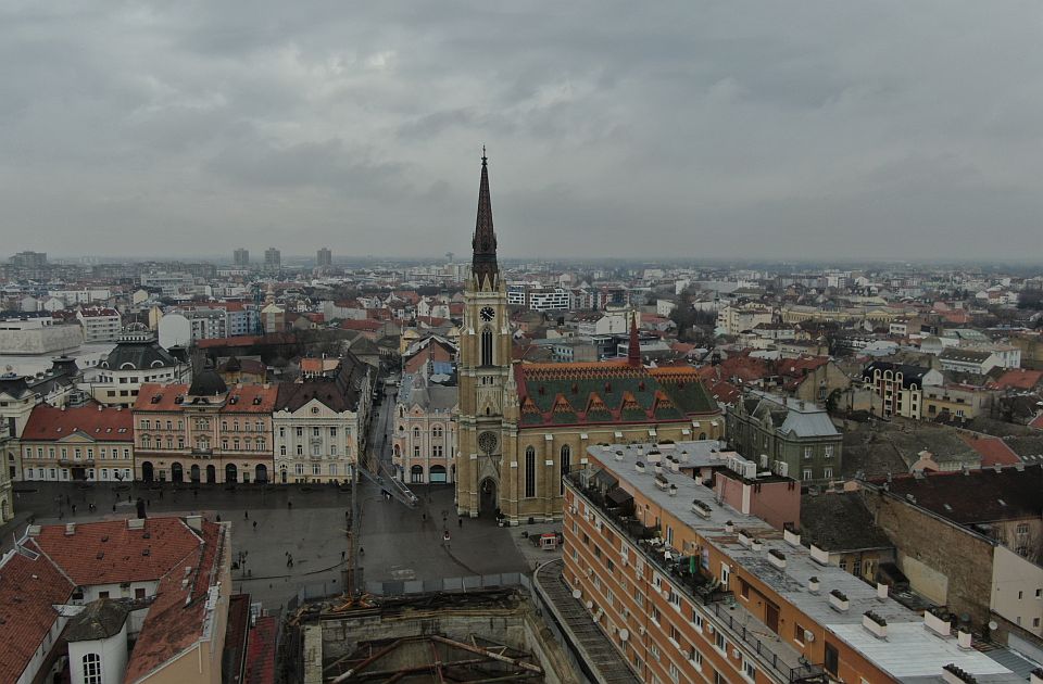 Sutra u Novom Sadu tmurnije i hladnije