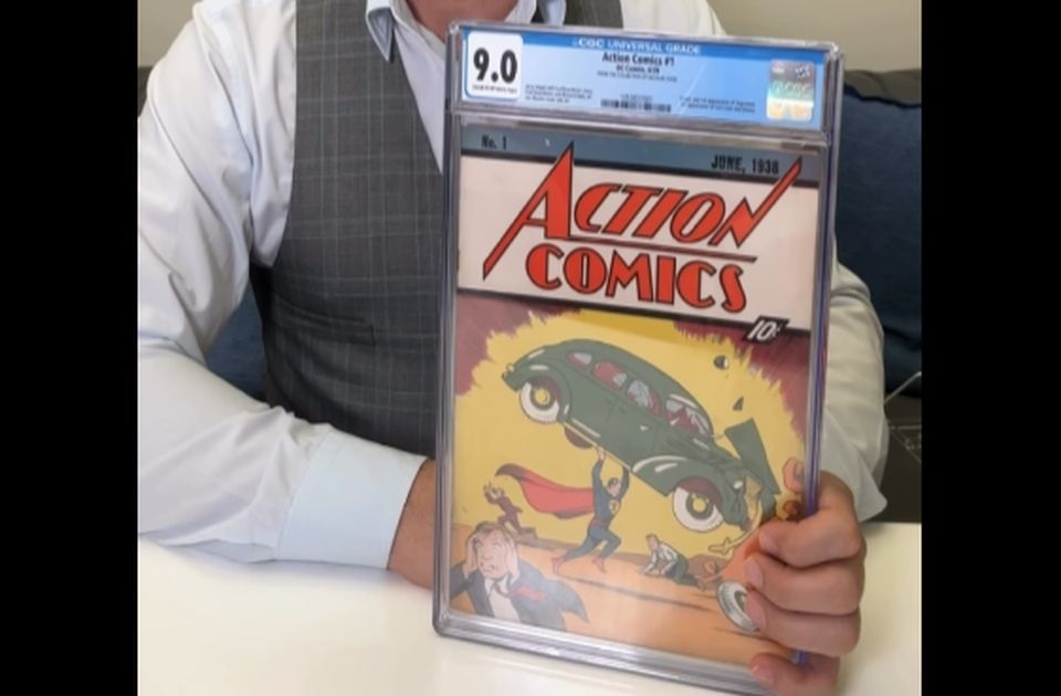 VIDEO Pripadao Nikolasu Kejdžu: Strip u kom se prvi put pojavljuje Supermen prodat za rekordni iznos