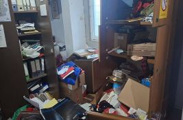 FOTO: Obijene prostorije Crvenog krsta u Beočinu, organizacija privremeno obustavlja rad