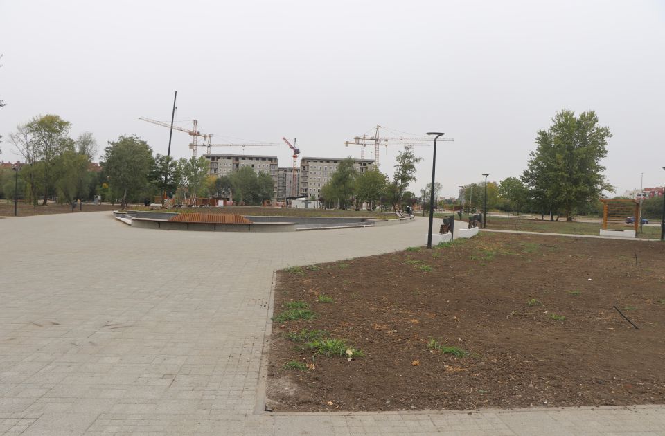 FOTO, VIDEO: Sve o novom parku na Novom naselju, šest godina od prve najave radovi se završavaju