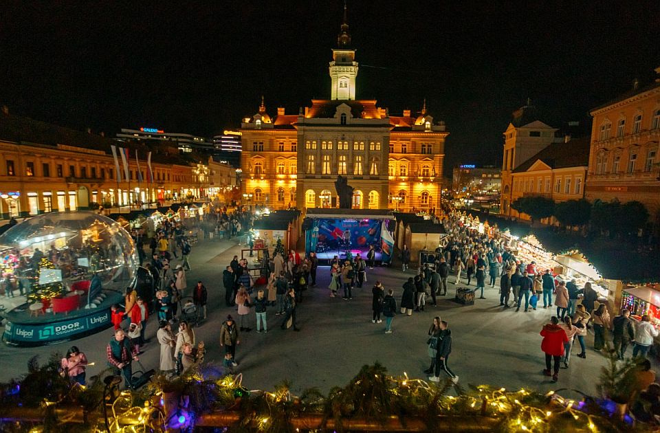 Novosadski Zimzolend od petka na Trgu slobode