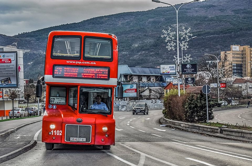 Kolaps na ulicama Skoplja zbog dojave o bombi, svi autobusi povučeni iz saobraćaja