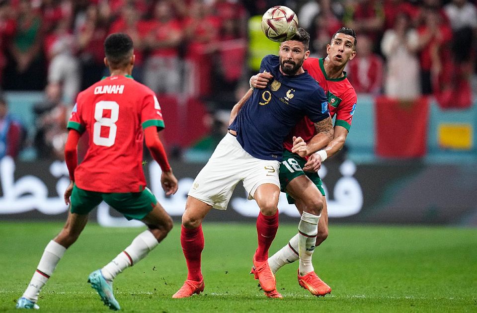 Francuska bolja od Maroka za finale SP u Kataru, u nedelju duel sa Argentinom